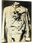 Bloodied Coat of Franz Ferdinand by Anonymous
