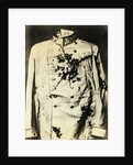 Bloodied Coat of Franz Ferdinand by Anonymous