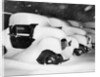 Cars Buried by Heavy Snowfall