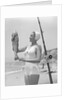 Female Fisherman Showing Her Catch by Anonymous