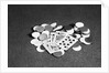 Spade Royal Flush on Poker Chips by Anonymous