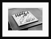Chess Board with Moved Pieces by Anonymous