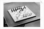 Chess Board with Moved Pieces by Anonymous