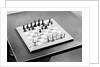 Chess Board with Moved Pieces by Anonymous