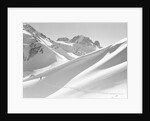 Lone Skier Shadowed by Mont Blanc