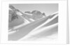 Lone Skier Shadowed by Mont Blanc