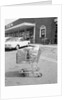 Shopping Cart In Grocery Parking Lot by Anonymous