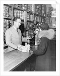 Woman and Grocer by Anonymous