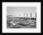 Parking Lot of Korvette Shopping Center by Anonymous