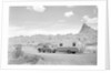 Automobile & Trailer On Badlands Highway by Anonymous