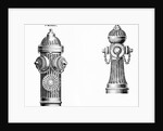 Woodcut Of Fire Hydrant by Anonymous