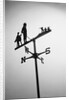 Golfer And Caddy Weather Vane by Anonymous