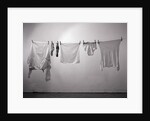 Clothes/Socks/Underwear On Clothesline by Anonymous
