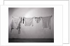 Clothes/Socks/Underwear On Clothesline by Anonymous