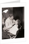 Dentist Examining Patients Teeth by Anonymous