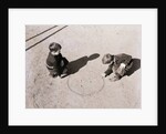 Boys Playing Marbles by Anonymous