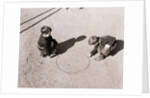 Boys Playing Marbles by Anonymous