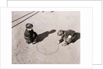 Boys Playing Marbles by Anonymous