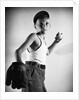 Boy with Baseball and Glove by Anonymous