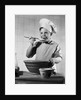 Boy Tasting His Cooking by Anonymous
