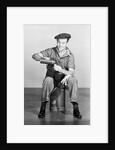 Workman Seated/Pouring Coffee/Lunch by Anonymous