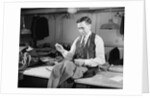 Tailor Sewing a Jacket by Anonymous
