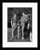 Couple Taking a Break from Tennis by Anonymous