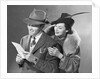 Couple Reading Letter by Anonymous