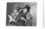 Couple Reading Letter by Anonymous