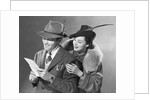 Couple Reading Letter by Anonymous