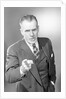 Businessman Pointing by Anonymous