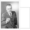 Businessman Pointing by Anonymous