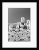Stacks Of American Silver Dollars by Anonymous