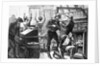 Illustraiton of a Holdup in a Western Store by Anonymous