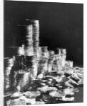 Stacks of Coins by Anonymous