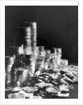 Stacks of Coins by Anonymous