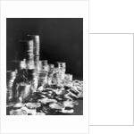 Stacks of Coins by Anonymous