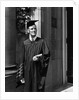 Princeton University Graduate in Gown and Mortarboard by Anonymous