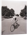 Businessman Riding a Bicycle by Anonymous