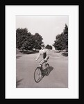 Businessman Riding a Bicycle by Anonymous