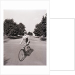 Businessman Riding a Bicycle by Anonymous