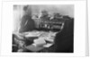 Rolltop Desk Littered with Books and Papers by Anonymous