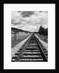 Railroad Tracks Stretching into the Distance by Anonymous