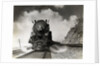 Steam Locomotive Chugging Down Track by Anonymous