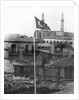 Turkish Flag Stands In Nicosia Ruins by Anonymous