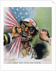Illustration Americans Beating Spaniard by Anonymous