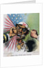 Illustration Americans Beating Spaniard by Anonymous