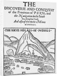 Illustration Town of Potosi in Mountains by Anonymous