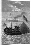 Illustration Of Moon Capsule Rescue by Anonymous