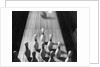 Bowling Ball Rolling Toward Pins by Anonymous